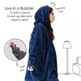 thumbnail image 4 of Reversible Oversized Warm Blanket Hoodie Sweatshirt Kids Size, 4 of 7