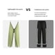 thumbnail image 5 of Soidarity Pantalones de lluvia divididos para exteriores, equipo de protección inferior portátil a prueba de lluvia, pantalones ligeros para Ropa Deportiva, Zapatos cian, 5 of 6