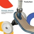 thumbnail image 3 of Yvolution Classic Glider Kids 3 Wheels Scooter, Adjustable, Unisex, Blue, 3 of 11