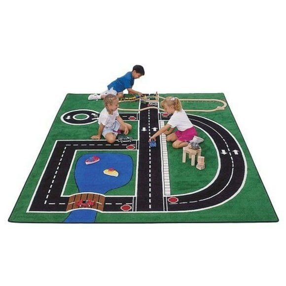 Carpets for Kids 400 Neighborhood 5ft 10in x 8ft 4in Rectangle