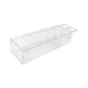 thumbnail image 5 of Jarrón de flores rectangular Jarrón de flores acrílico Jarrón de flores rectangular con agujeros 25x10x6.5cm 12 agujeros, 5 of 9