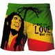 thumbnail image 1 of Pantalones cortos con estampado 3D de cantante de Rock para hombre, Shorts deportivos de ocio al aire libre, alta calidad, secado rápido, playa, gimnasio Fivean unisex, 1 of 1