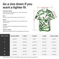 thumbnail image 3 of Tropical Ye Zhu Men's 3d Print Casual Button Down Shirts, Novelty Hawaiian Short Sleeves 3xl, 3 of 8