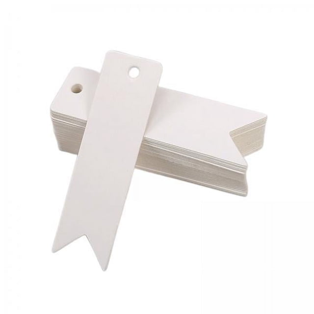 6x 100 Piezas de Etiquetas de Papel, Etiquetas Colgantes de Embalaje, Etiquetas de Ropa, Arteías de Bricolaje, Recuerdo de Regalo, Etiquetas de Reg 6 piezas