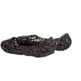 thumbnail image 6 of CIENVNSTG Sparkly Sandals For Women Flat Jelly Shoes Slip On Hollow Out Loafers Summer Plastic Breathable Beach Shoes Black 36, 6 of 6