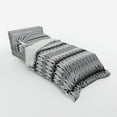 thumbnail image 3 of Ambesonne Geometric Bedding Set 4 Pcs, Triangles, Queen, White, 3 of 3
