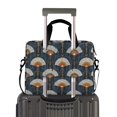 thumbnail image 2 of FORMRS 16" Laptop Bag Carrying Sleeve Case with Handle Travel Shoulder Briefcase, Orange Elegant Geometric, 2 of 8