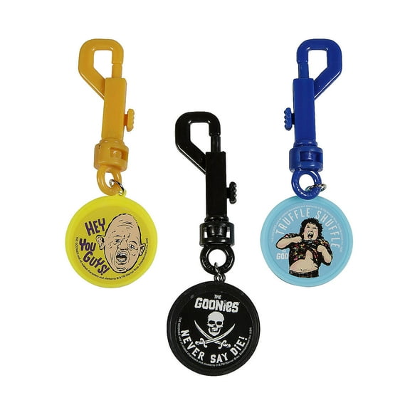 The Goonies Backpack Clip Keychains - 12 Pc.