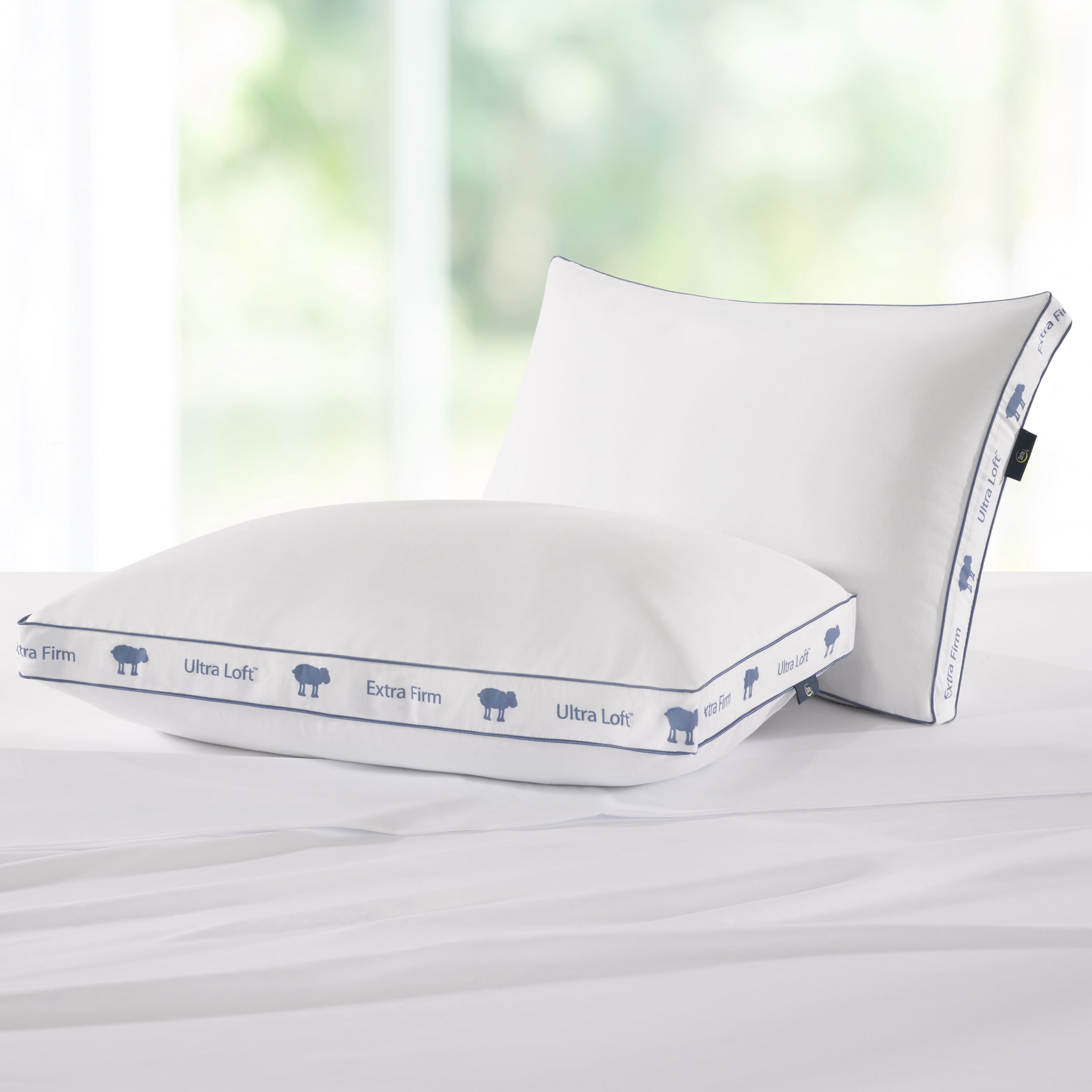 Sertapedic Ultra Loft Standard/Queen Bed Pillow, Extra Firm Support