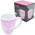 thumbnail image 2 of Taza Grande de Cerámica, Diseño Barbie Fashionista Minimalista, Capacidad 500 ml con Caja de Regalo, 2 of 7