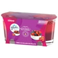thumbnail image 3 of Glade Jar Candle 2 CT, Radiant Berries & Wild Raspberry, 6.8 OZ. Total, Air Freshener, Wax Infused with Essential Oils, 3 of 6
