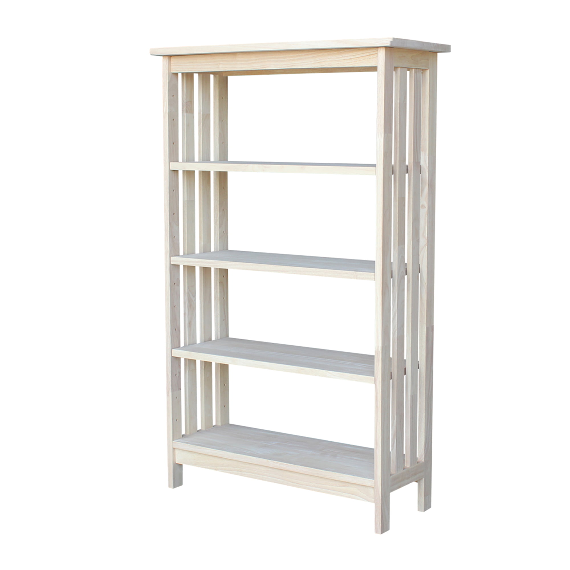 International Concepts 3 Tier X Sided, Home Essentials Metro Tall Wide Extra Deep Bookcase White