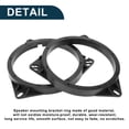 thumbnail image 4 of Anillo Espaciador de Altavoz Unique Bargains Adaptador de Altavoz Tweeter para Toyota Tundra 04-06 2 Pcs, 4 of 7
