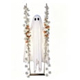 thumbnail image 5 of suore Halloween Hanging Swing Ghost, Halloween Ghost Hanging Decorative Item for Fall Porch Tree Garden Display, Indoor Outdoor Use for Party and Home Decor, Spooky Ghost Hanging Ornament, 5 of 6