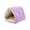 Purple, variant on Warm Plush Parrot Nest Hammocks for Medium Sized Birds Winter Sleeping House Cozy Cage Accessory, 7.87x7.48x7.48 inches