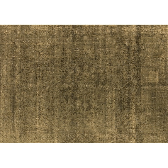 Ahgly Company Indoor Rectangle Oriental Brown Industrial Area Rugs, 2' x 4'