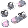 thumbnail image 5 of JDEFEG Girls' Sandals Jelly Shoes Comfort Summer Outdoor Casual Beach Shoes with Flower Bowknot Non Slip Walking Shoes Girl Beach Sandals Shoes White Size 12.5, 5 of 7