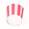 thumbnail image 3 of 50 Pcs Caissettes en Papier pour Gâteaux, Rayures Rouges & 6 Pcs Bouteilles de Vin en Acier Inoxydable avec Bouchon, 3 of 8