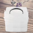 thumbnail image 2 of Storage Box-3 Layers 18 Slots Plastic Case Earrings Jewelry Storage Box Organizer, 2 of 7