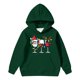 thumbnail image 4 of Sudadera con capucha para niñas y niños, sudadera de manga larga con cuello redondo y estampado de moda, jersey con bolsillo, sudadera de poliéster para niñas, 4 of 8