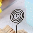 thumbnail image 6 of WHAMVOX 10 Pcs Note Paper Clips Cartoon Deer Shaped Desktop Folder Stand Wood Clip Home Decorations Paper Holder for Message Photo Beige, 6 of 8