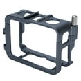 thumbnail image 1 of Frame Action Camera Cage 1/4 Inch Interface Double Cold Shoe Anti Fall  Heat Dissipation Aluminum Alloy Protective Frame Accessory, 1 of 7