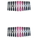 thumbnail image 3 of Uñas postizas Soidarity 24 piezas negro rosa rojo 2Conjunto, 3 of 6