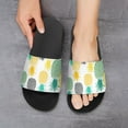thumbnail image 6 of GZHJMY Stylish Slides for Women Men, Colorful Pineapple Fruits Soft Flexible Slip-on Sandals Slippers, 6 of 7