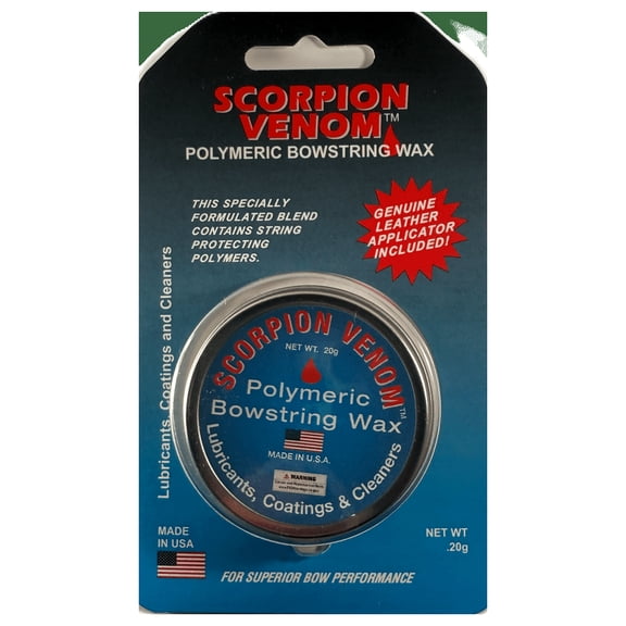 Scorpion Venom Polymeric Bowstring Wax