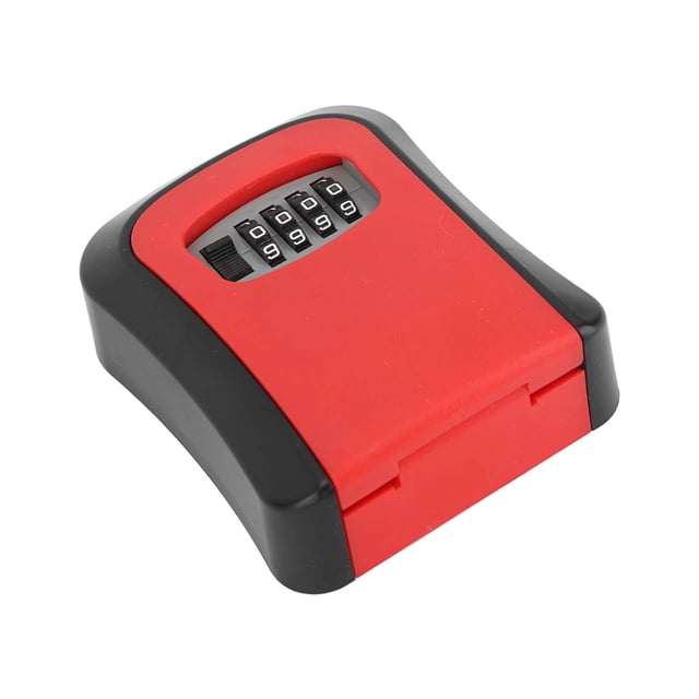 Boîte de Verrouillage à Clé Réinitialisable Portable, Boîte de Rangement à Clé Murale avec Capacité de 5 Clés pour une Utilisation Intérieure Extérieure