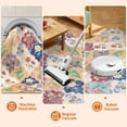 thumbnail image 6 of Runner Rug for Hallway, Yamaziot 2'x10' Washable Rug for Floor with Rubber Backing, Vintage Distressed Non Skid Beige Carpet, Laundry Room Rug Mat, 6 of 8