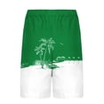 thumbnail image 5 of Iyufng Mens Double Layer Lining Shorts Summer Fashion Printed Beach Shorts with Pockets , Elastic Waistband, Drawstring, 5 of 7