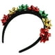 thumbnail image 2 of Diadema con lazo navideño, diadema con lazo navideño, aro para el pelo, accesorio para fiestas navideñas y eventos de Año Nuevo, 2 of 7