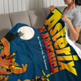 thumbnail image 3 of Astérix y Obélix: La Gran Batalla anti-pilling, suave, ligera, esponjosa y acogedora de lujo para hogar y cocina – Perfecta para niños y adultos,50X70cm, 3 of 6
