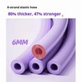 thumbnail image 5 of 6-Strand Heavy Duty Abdominal Crunch Fitness Equipment – Leg & Core Workout, Sit-Up Assist, Home Gym Exercise, Non-Slip Foot Pedal & Resistance Bands (Portable), 5 of 6