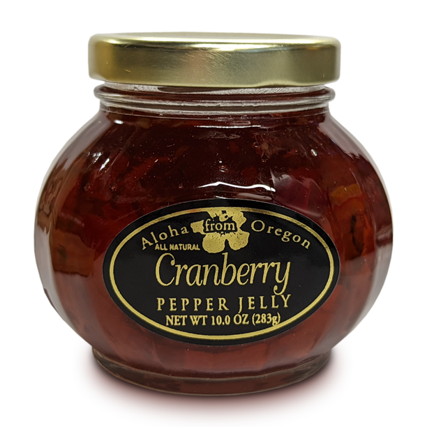 Aloha From Oregon Pepper Jelly, Cranberry 10oz.