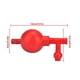 thumbnail image 1 of Bombilla de succión de goma de 1 piezas, Bombilla de succión de goma de laboratorio con 3 válvulas Presión segura Relleno de pipeta cuantitativo Goma elástica(rojo) Ecomeon no, 1 of 4