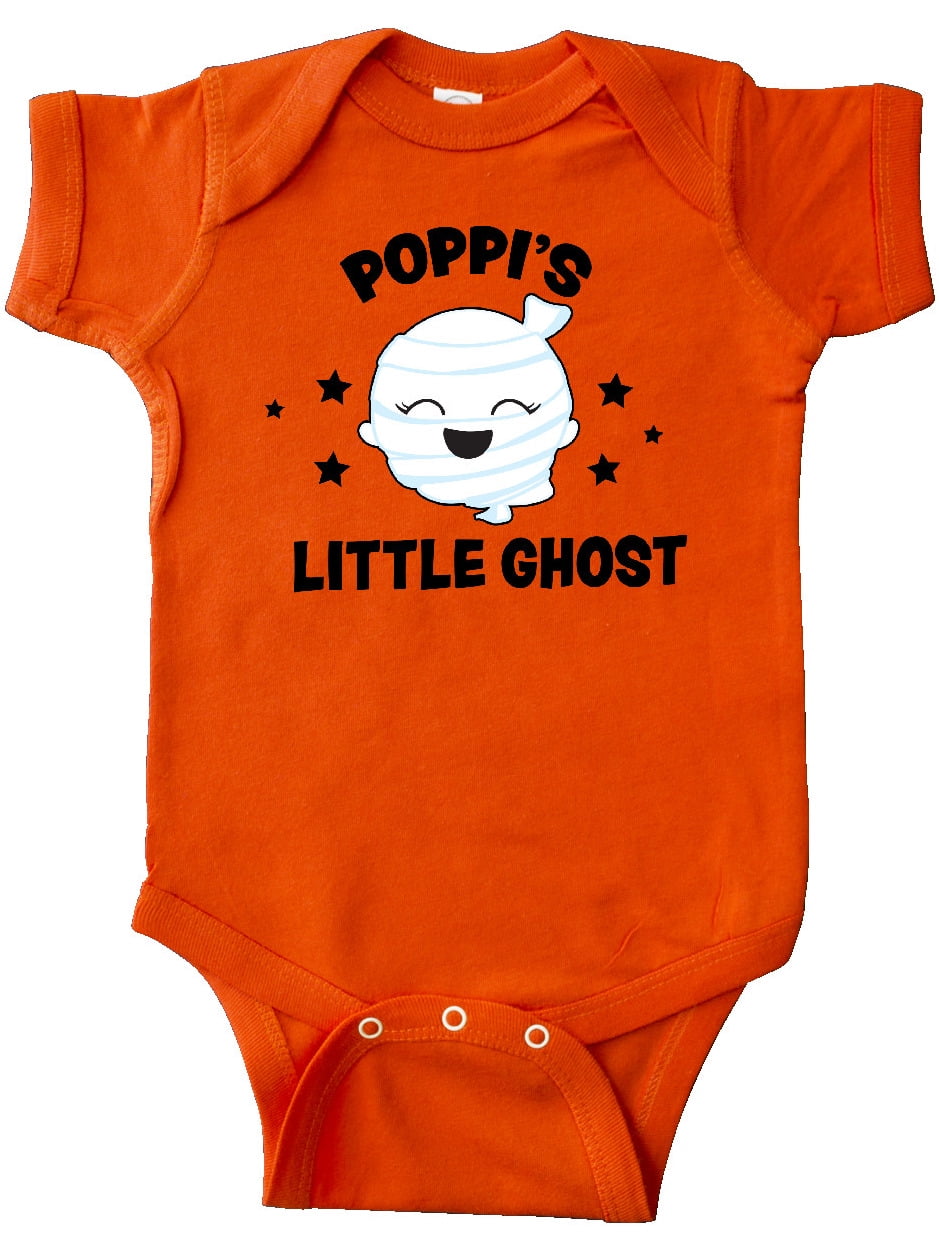 inktastic Cute Poppis Little Ghost with Stars Baby T-Shirt