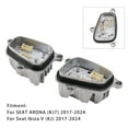 thumbnail image 5 of 2PCS Left+Right Headlight LED DRL Module With Heat Sink 6F0941475/76 For SEAT ARONA KJ, 5 of 15