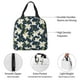 thumbnail image 4 of Easygdp Lilies Flowers Bolsa Térmica Premium - Tela Oxford Impermeable, Gran Capacidad, Bolsillo Frontal, Unisex para Trabajo, Escuela, Actividades al Aire Libre y Picnics, 4 of 8