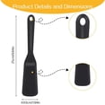 thumbnail image 2 of NOGIS 2 PCS Silicone Ultra Thin Spatula Omelet Spatula Turner Long Crepe Cooking Spatula Non-Stick Pancake Spatula for Egg Burgers Pizza Pancake Steak Omelet Crepes,Easy to Turn Over Food, 2 of 7