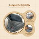thumbnail image 5 of Abbraccia Cojín para silla de oficina, transpirable, gaming, suave, 5 of 6