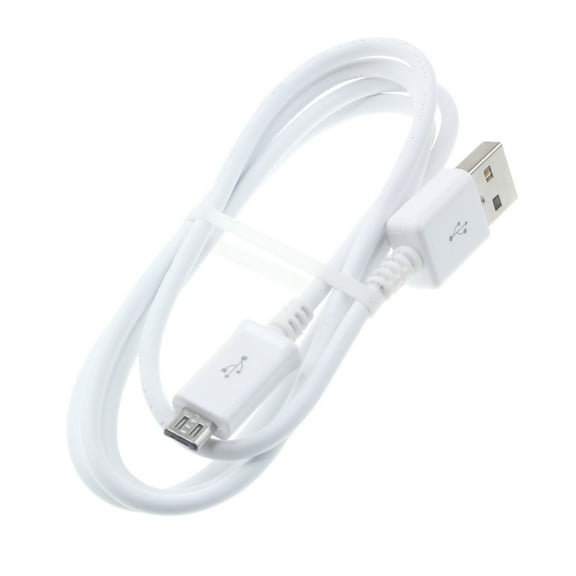 MicroUSB USB Cable OEM Charger Cord Power A2A for Samsung Galaxy S7 Edge S6 Edge, Grand Prime, Active, TabPRO 12.2 10.1 SM-T520 Tab S 10.5 SM-T800 Active, S5 Active, 4 NOOK 10.1 (SM-T530)