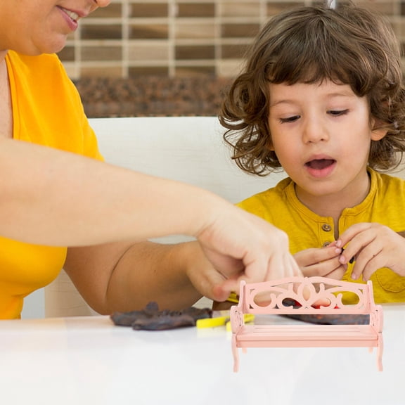 TAILTOSS Dollhouse Mini Furniture Decoration Pink 2Pcs 6.68X3.34X3.73in