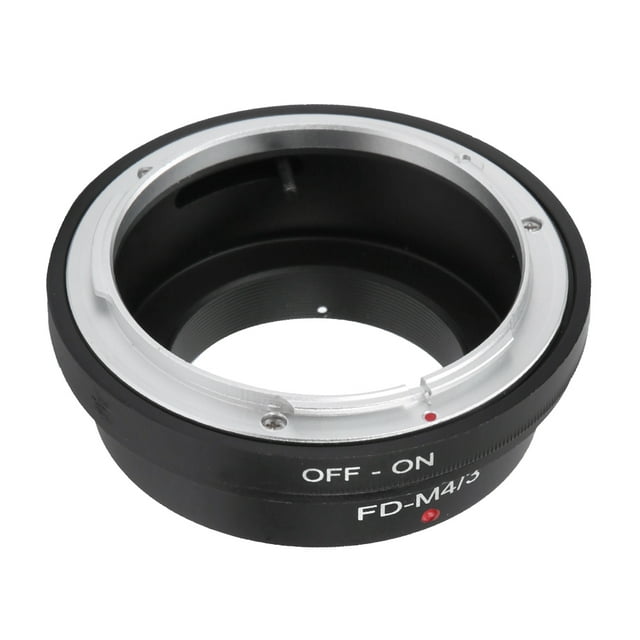 Adaptateur d'Objectif en Métal FD-M4/3 pour Objectif Canon FD Compatible avec Caméra M4/3
