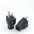 thumbnail image 1 of Adaptateur de Prise de Courant Industriel à 3 Broches ac Électrique Réinitialisable 15a, 1 of 3