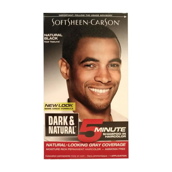 Dark And Natural Men's 5 Minute Hair Color Shampoo-in Hair Color.