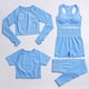 thumbnail image 3 of Conjunto de sujetador de Yoga sin costuras para mujer, Top corto, mallas, ropa deportiva, ropa de entrenamiento, ropa atlética, trajes de realce para gimnasio y Fitness, 3 of 5