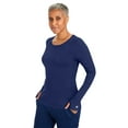 thumbnail image 6 of Healing Hands Knits Women's Mackenzie Tee 's Long Sleeve Medical Scrub Tee, 6 of 9