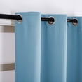thumbnail image 3 of DweIke Thermal Insulated Grommet Blackout Curtains for Bedroom,2 Panels,42"x63",Blue, 3 of 8
